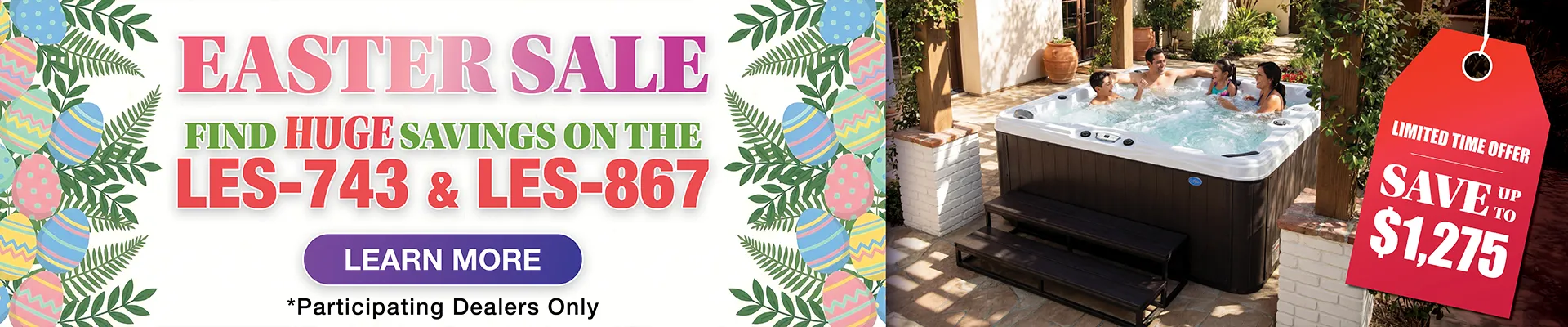 Calspas hot tub being used in a family setting - Normal